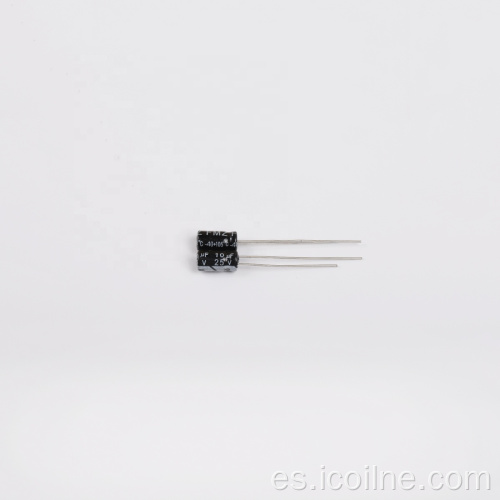 10UF 25V 4x7mm Capacensador electrolítico de aluminio de alto voltaje